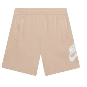NWT Nike Boys‎ French Terry Shorts in Sandstone Spring Summer Athletic